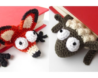 Fox and Sheep PDF Crochet Pattern Bundle by Supergurumi | Amigurumi PDF Patterns