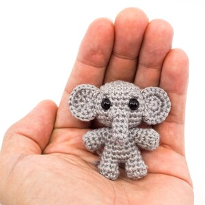 Mini Noso Elephant Crochet Pattern Amigurumi PDF Pattern image 7