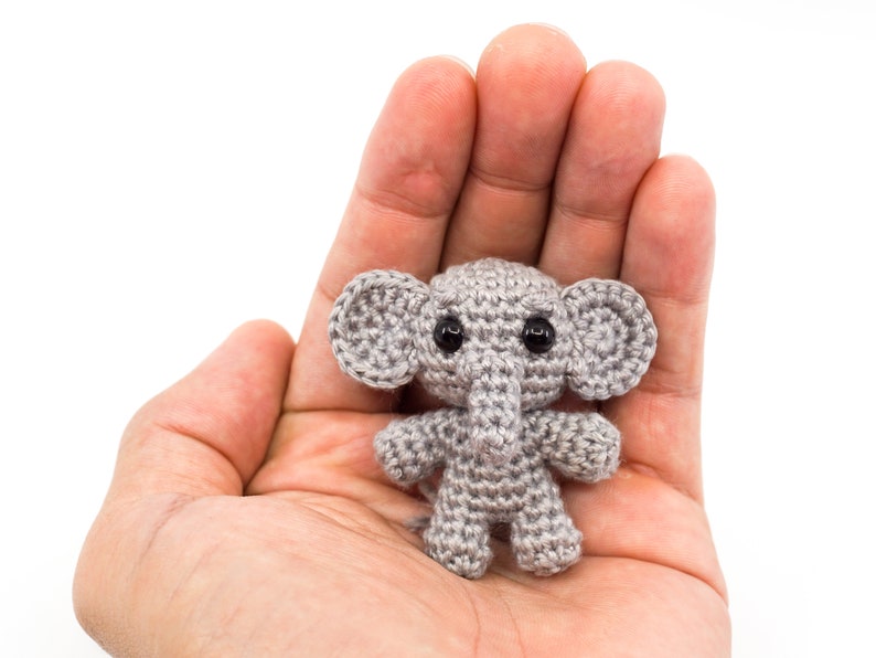 Mini Noso Elephant Crochet Pattern Amigurumi PDF Pattern image 7