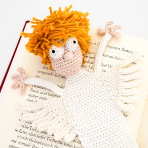 Angel Bookmark Crochet Pattern Amigurumi PDF Pattern 画像 7