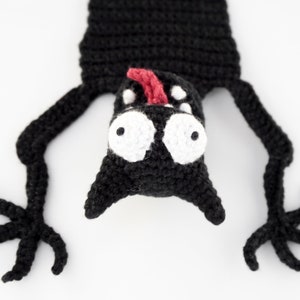 Monster Lesezeichen Häkelanleitung Amigurumi PDF Anleitung Bild 5