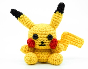 Mini Pikachu Crochet Pattern | Amigurumi PDF Pattern