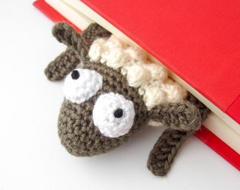 Sheep Bookmark Crochet Pattern | Amigurumi PDF Pattern