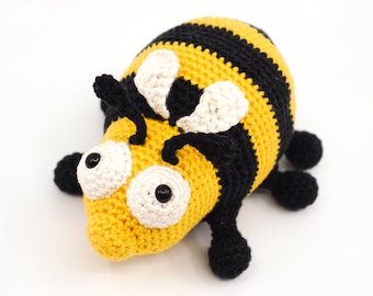 The Chubby Bee Crochet Pattern | Amigurumi PDF Pattern