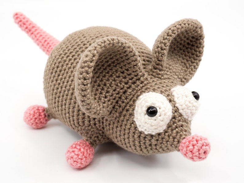 Kugelmaus Häkelanleitung Amigurumi PDF Anleitung Bild 8