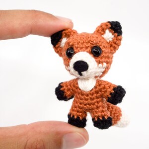 Mini Noso Fox Crochet Pattern Amigurumi PDF Pattern image 2
