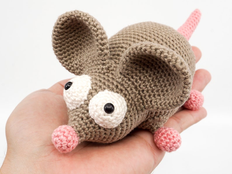 Kugelmaus Häkelanleitung Amigurumi PDF Anleitung Bild 7