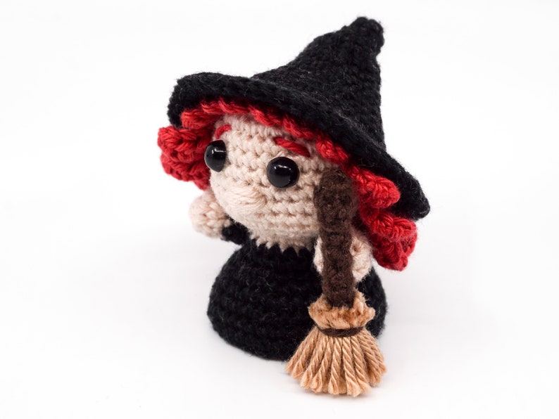 Mini Good Witches Crochet Pattern Amigurumi PDF Pattern image 8