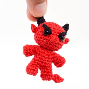 Mini Noso Devil Crochet Pattern Amigurumi PDF Pattern image 8