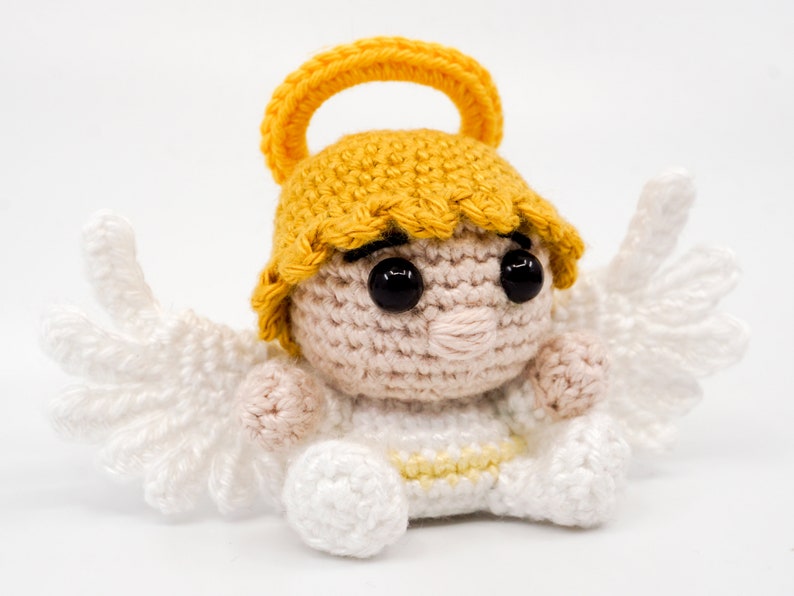 Mini Engel Häkelanleitung Amigurumi PDF Anleitung Bild 7