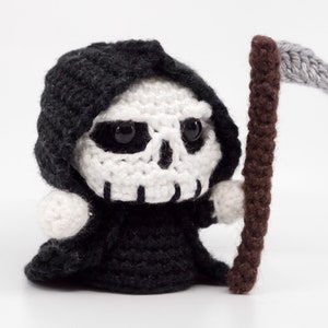 Mini Grim Reaper Crochet Pattern Amigurumi PDF Pattern image 9