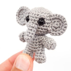 Mini Noso Elephant Crochet Pattern Amigurumi PDF Pattern image 2