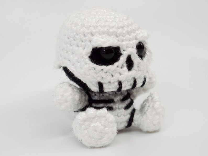 Mini Skeleton Crochet Pattern Amigurumi PDF Pattern image 5