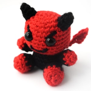 Mini Teufel Häkelanleitung Amigurumi PDF Anleitung Bild 5