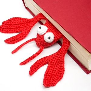 Lobster Bookmark Crochet Pattern Amigurumi PDF Pattern image 3