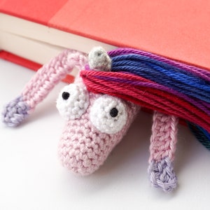 Horse and Unicorn Bookmark Crochet Pattern Amigurumi PDF Pattern image 5