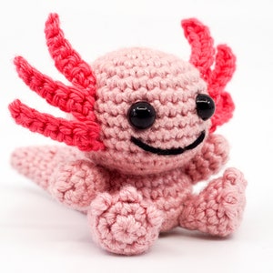 Mini Axolotl Crochet Pattern Amigurumi PDF Pattern image 4