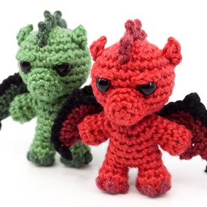 Mini Noso Dragons Crochet Pattern Amigurumi PDF Pattern image 4