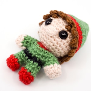 Mini Noso Christmas Elf Crochet Pattern Amigurumi PDF Pattern 画像 7