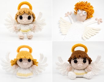 Angels PDF Crochet Pattern Bundle by Supergurumi | Amigurumi PDF Patterns