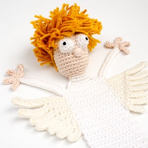 Angel Bookmark Crochet Pattern Amigurumi PDF Pattern 画像 1