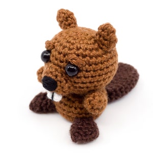 Mini Biber Häkelanleitung Amigurumi PDF Anleitung Bild 6