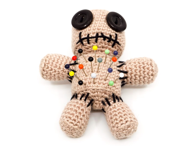 Voodoo Doll Pincushion Crochet Pattern Amigurumi PDF Pattern image 3