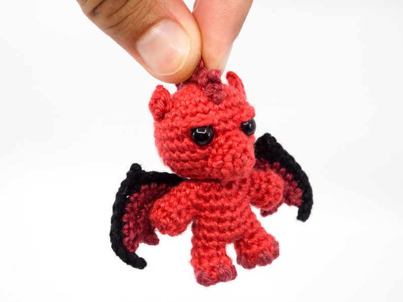 Mini Noso Dragons Crochet Pattern Amigurumi PDF Pattern image 3