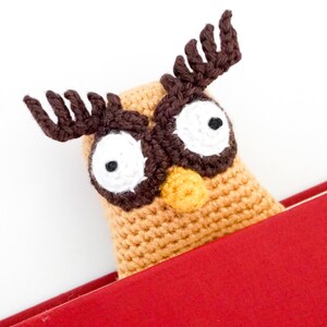 Owl Bookmark Crochet Pattern Amigurumi PDF Pattern immagine 4