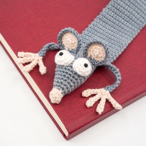 Rat Bookmark Crochet Pattern Amigurumi PDF Pattern image 8