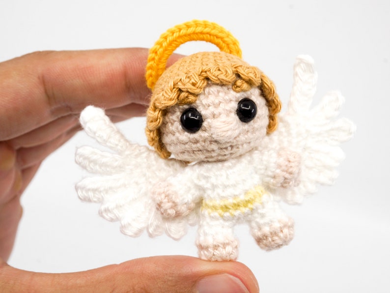 Mini Angel Crochet Pattern Amigurumi PDF Pattern image 6