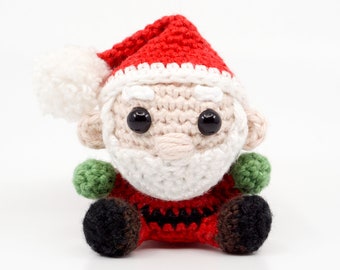 Mini Santa Claus Crochet Pattern | Amigurumi PDF Pattern
