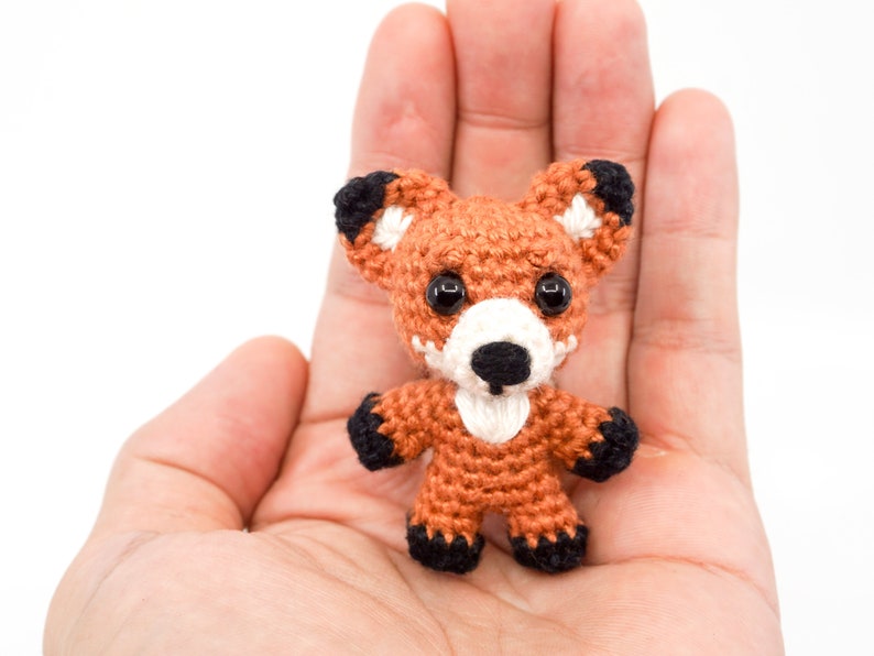 Mini Noso Fox Crochet Pattern Amigurumi PDF Pattern image 4