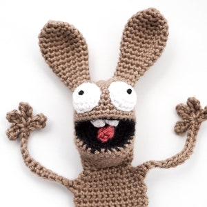 Amigurumi Crochet Bunny Bookmark image 3