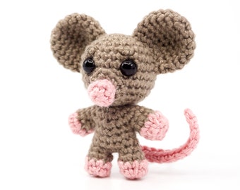 Mini Noso Maus Häkelanleitung | Amigurumi PDF Anleitung