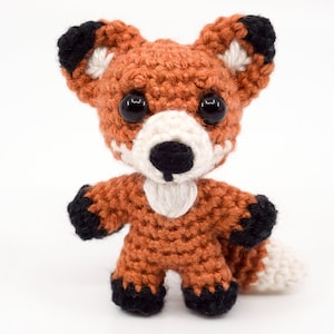 Mini Noso Fox Crochet Pattern | Amigurumi PDF Pattern