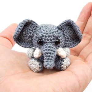 Mini Elefant Häkelanleitung Amigurumi PDF Anleitung Bild 2