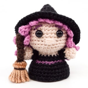 Mini Good Witches Crochet Pattern Amigurumi PDF Pattern image 5