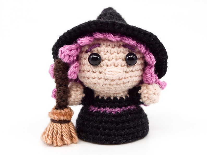 Mini Good Witches Crochet Pattern Amigurumi PDF Pattern image 5