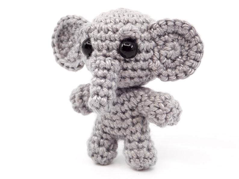 Mini Noso Elephant Crochet Pattern Amigurumi PDF Pattern image 4