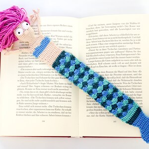 Mermaid Bookmark Crochet Pattern Amigurumi PDF Pattern image 5