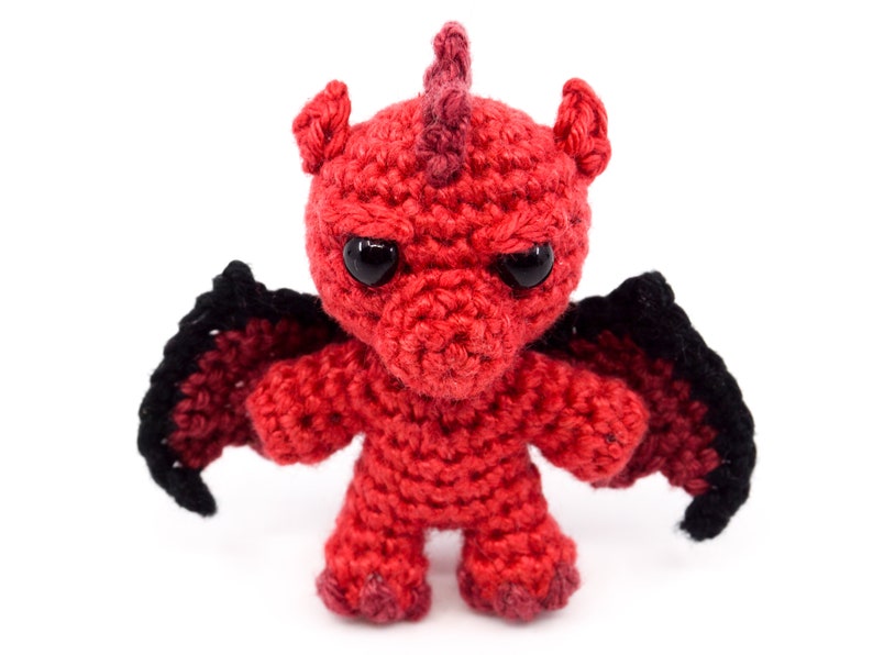 Mini Noso Dragons Crochet Pattern Amigurumi PDF Pattern image 10