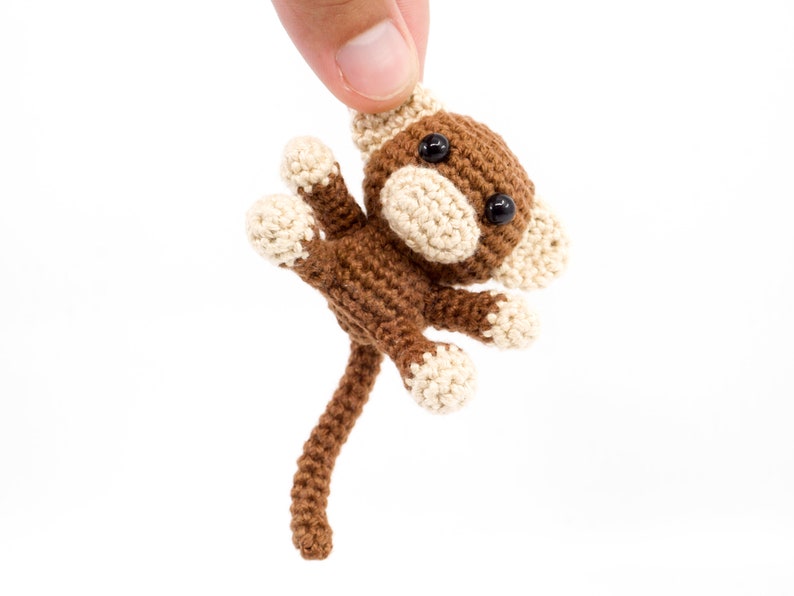 Mini Affe Häkelanleitung Amigurumi PDF Anleitung Bild 4