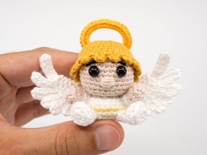 Mini Engel Häkelanleitung Amigurumi PDF Anleitung Bild 10