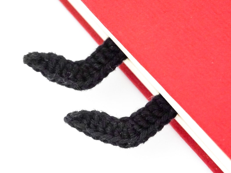 Vampire Bookmark Crochet Pattern Amigurumi PDF Pattern image 9