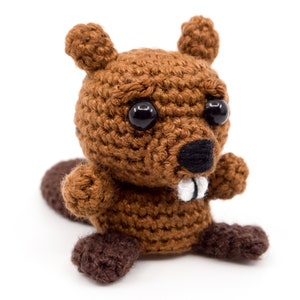 Mini Biber Häkelanleitung Amigurumi PDF Anleitung Bild 1