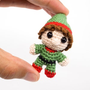 Mini Noso Christmas Elf Crochet Pattern Amigurumi PDF Pattern 画像 6