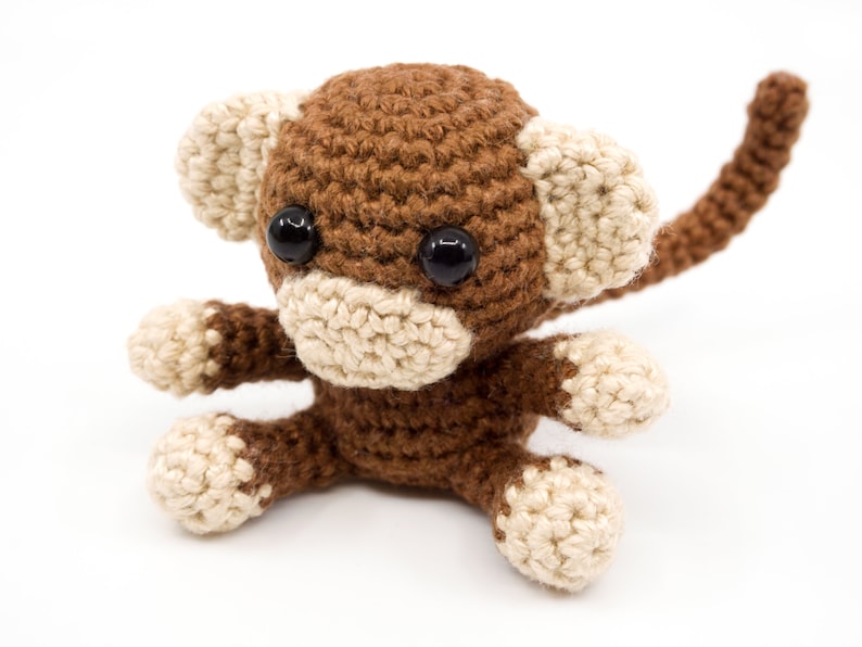 Mini Affe Häkelanleitung Amigurumi PDF Anleitung Bild 5