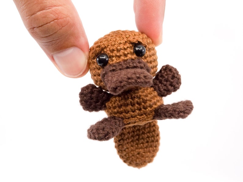 Mini Schnabeltier Häkelanleitung Amigurumi PDF Anleitung Bild 8