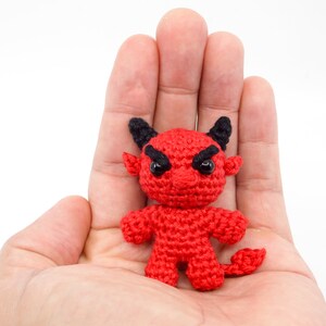 Mini Noso Devil Crochet Pattern Amigurumi PDF Pattern image 4